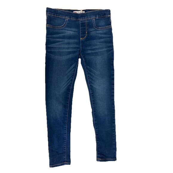Levi's Girls Size 14 Pull-On Stretch Jeggings Jeans Comfortable Fit - Picture 1 of 6